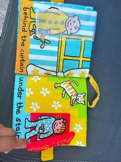 jollybaby soft book Brand New Hide Seek