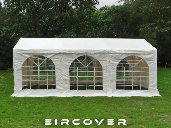 Heavy Duty Marquee 3m x 6m PVC with Ground Bars