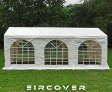 Heavy Duty Marquee 3m x 6m PVC with Ground Bars