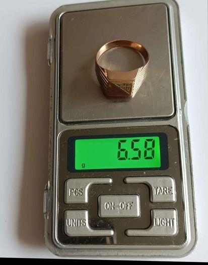 man gold ring