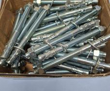 Steel wedge anchors M12 x 150 (50 Piece box)