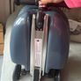 Kids Suitcase with foldable ride on scooter Image 3
