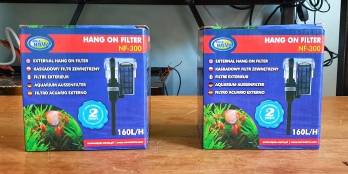 Aqua Nova Hang on back filter 160l/h