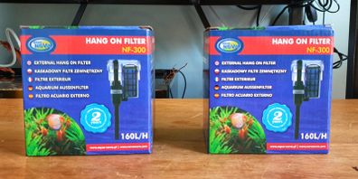 Aqua Nova Hang on back filter 160l/h
