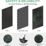 Seedling Heat Mat and Thermostat Set, Waterproof Greenhouse Heating Pad 10" x 20.75" Germination Warming Mat for Terrarium Reptile Amphibian (FREE POSTAGE) Image 5