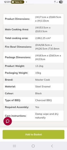56cm Kettle BBQ