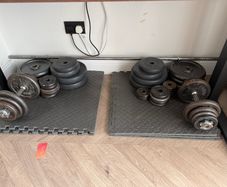 Complete Home Gym Weight Set Approx. 180kg