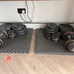 Complete Home Gym Weight Set Approx. 180kg