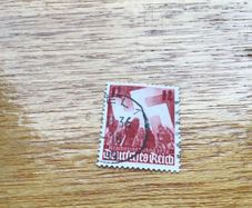 Genuine WW2 German 3rd Reich Stamp - Swastika