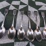 6 X Robert Stebbings Fiddle Pattern Victorian Teaspoons(153 grams) Image 2