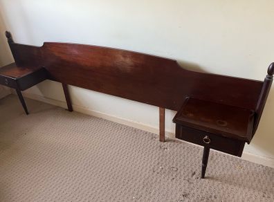 Stag Double Headboard & Divan