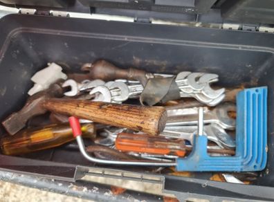 Two Toolboxes with tools
