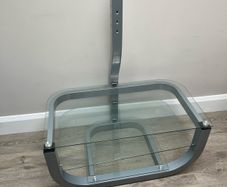 Glass TV stand