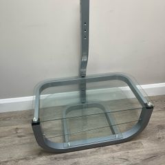 Glass TV stand