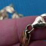 Vintage Sterling Silver 925 Gold Plated Very Long and Heavy Necklace length 19" - weight 32g Image 9