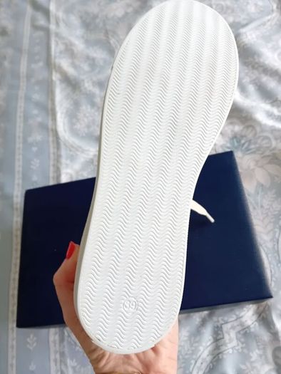 Carl Scarpa - White Leather Trainers - UK 6 - BNWT RRP 149