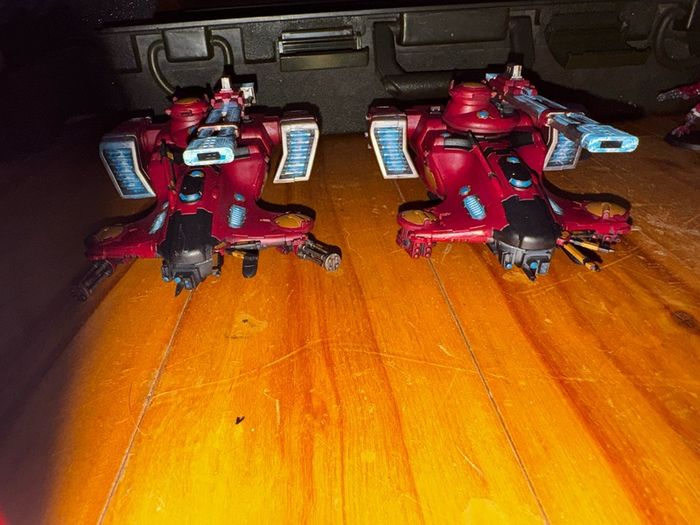 Warhammer 40K Tau Empire Army Bundle Riptide, Hammerheads, Suits & Ghostkeel (Unbuilt)