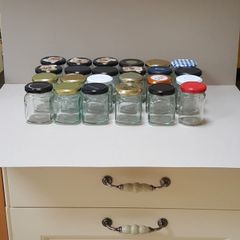 Small Glass Jars X 24