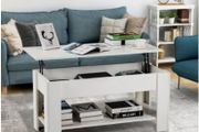 BRAND NEW Lift Top Coffee Table with Hidden Compartment and Storage Shelf Rising Table Top for Living Room