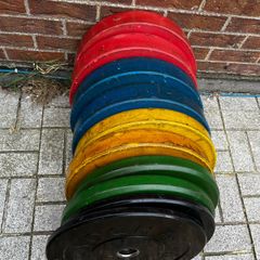 150kg olympic bumper weight plates