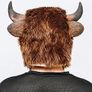 Bison Mask Animal Latex Full Head Realistic Plush Masks Fancy Dress for Halloween Carnival Costume Party Yak Buffalo Bull Mask Image 6