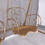 JARDIN de PROVENCE Garden Swing Vintage Wrought Iron Porch Swing in Romantic French Country Style Image 7
