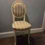 Cream writing desk and chair Image 7