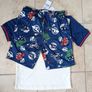 Marvel Avengers Boys Short Set (Shirt+Shorts) 8-9 years, 128-134 cm NEW Image 2