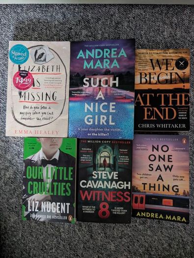 Books Andrea Mara and others