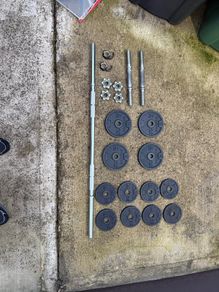 Barbell & Dumbbell Weight Set