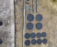 Barbell And Dumbbell Weight Set