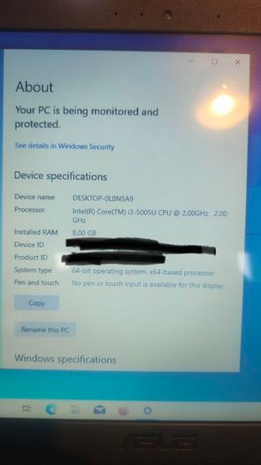 Asus Laptop, New SSD