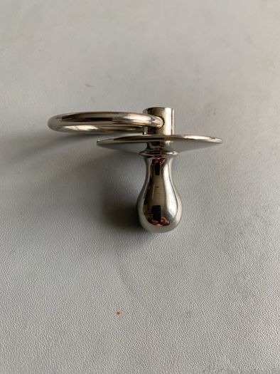 Solid Silver Pacifier