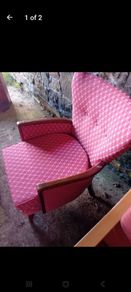 Antique  Fabric Tub Chair