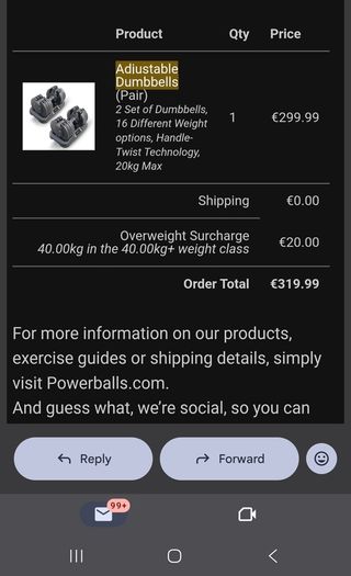 Adjustable dumbells