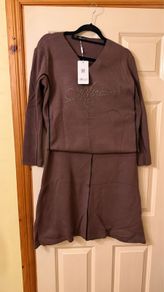 Women's skirt and sweater set Minouu