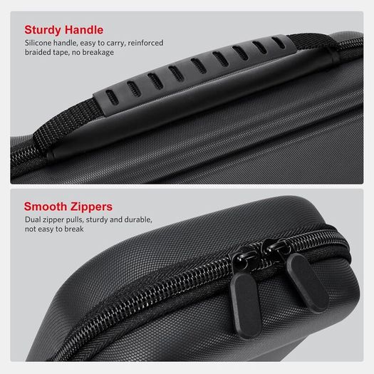 Large Capacity Carrying Case for Nintendo Switch 2 (2025) - 3 in 1 Accessories Bundle with 2 Screen Protectors, Thumb Grip Caps, 24 Game Cards/microSD | Gift Box Edition