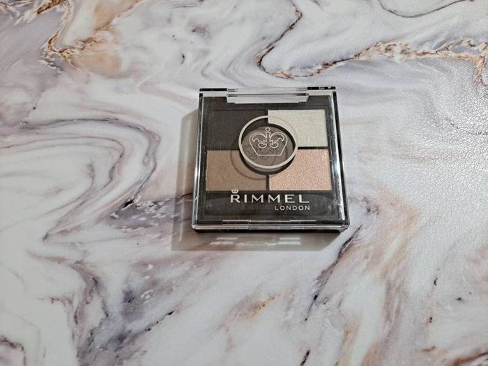Rimmel Glam'Eyes HD 5-Colour Eyeshadow Palette - 023 Foggy Grey - New