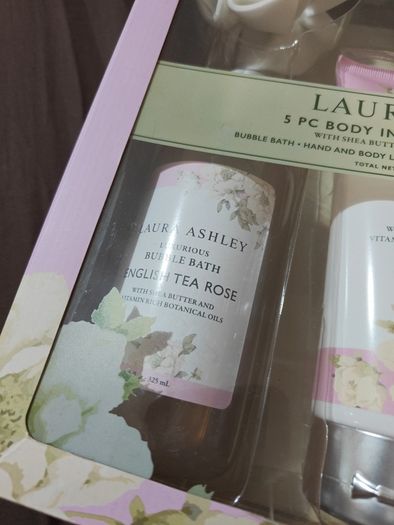 Laura Ashley 5 pc body indulgence collection