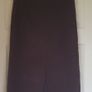 Size 10 - As New - A Beautiful Chocolate Skirt - Soft Fabric - Back Pleat & Hidden Zip - # Image 3