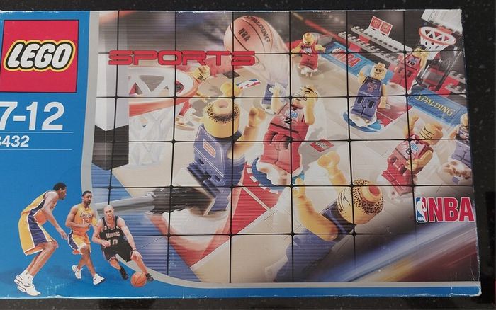 Vintage NBA lego set