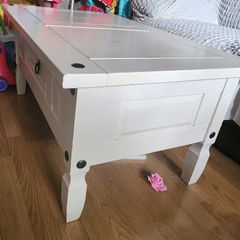 Hardwood coffee table