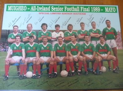 Mayo All Ireland Senior Football team 1989