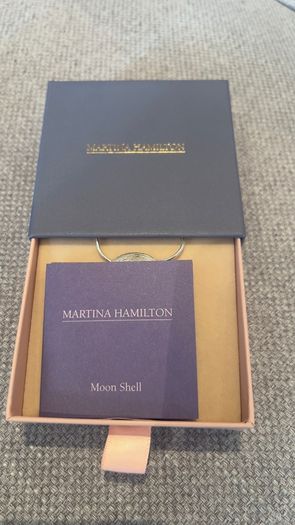 Martina Hamilton Sterling Silver and Gold plate necklace