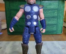 Thor Marvel action figure blue armour loose