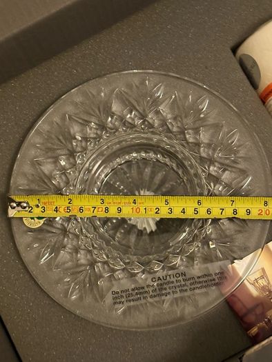 waterford crystal candle holder