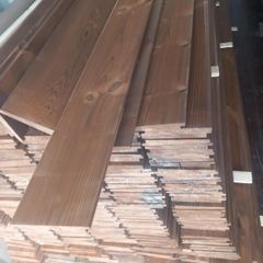 Thermowood planks