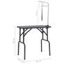 Adjustable Dog Grooming Table with 1 Loop Image 7