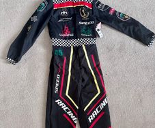 BNWT Race Car Driver Halloween Costume 9-10yrs