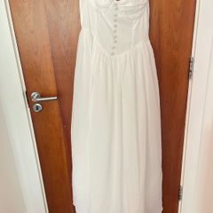 White Elegant Dress Medium